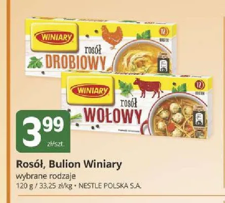 Rosół wołowy Winiary promocja w Marketvita