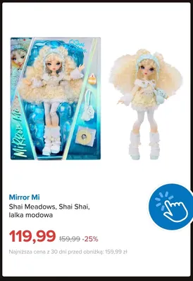 Lalka modowa Mirror Mi Shai Meadows Shai promocja w Smyk