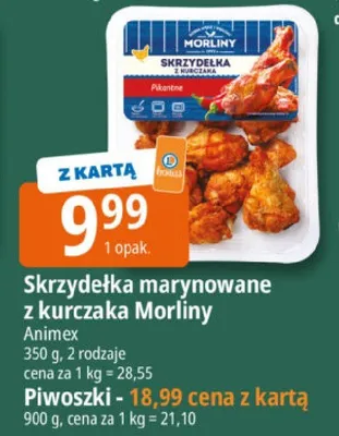 Skrzydełka marynowane z kurczaka pikantne promocja w Leclerc