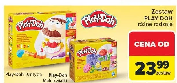 Zestaw różne rodzaje promocja w Carrefour