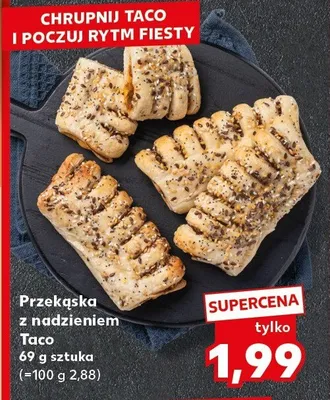 Przekąska z nadzieniem Taco Kaufland promocja w Kaufland