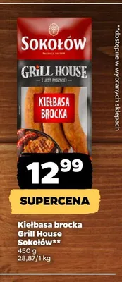 Kiełbasa brocka Grill House Sokołów promocja w Netto
