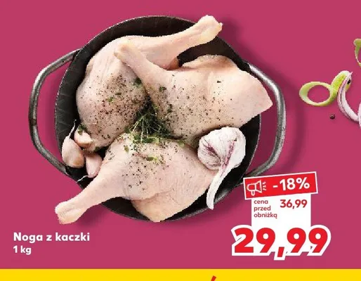Noga z kaczki promocja w Kaufland