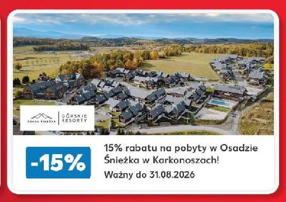 Pobyt w Osadzie Śnieżka promocja w Kaufland