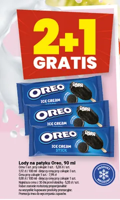 Lody na patyku Oreo promocja w Twój Market