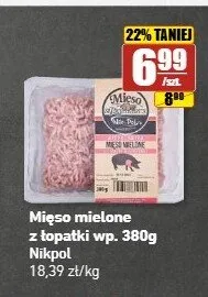 Miśo mielone z łopatki wieprzowej Nikpol promocja w API Market