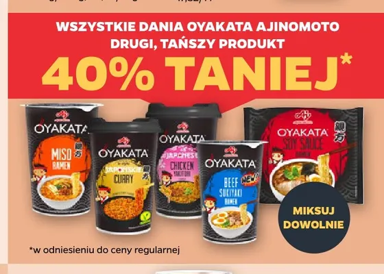 Danie Oyakata Ajinomoto Japanese Chicken Yakitori promocja w Netto