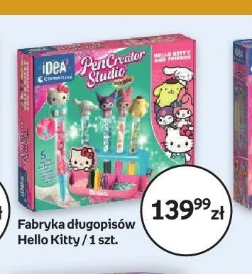 Zestaw kreatywny Fabryka długopisów Hello Kitty Clementoni Idea! promocja w Empik