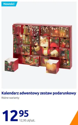 Kalendarz adwentowy zestaw podarunkowy promocja w Action