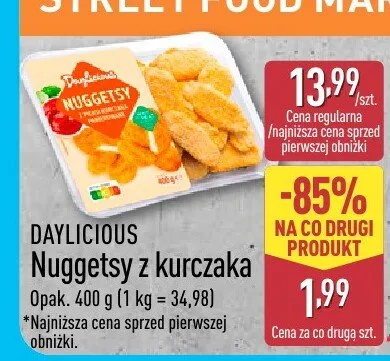 Nuggetsy z kurczaka  promocja w Aldi