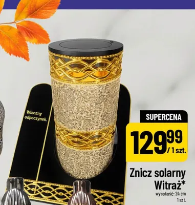 Znicz solarny Witraż promocja w POLOmarket