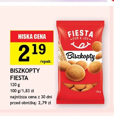 Biszkopty Fiesta promocja w Gram Market