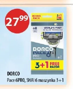 Maszynka DORCO Pace 6PRO promocja w Drogerie Laboo