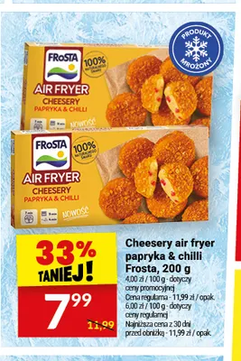 Cheesery air fryer papryka & chilli Frosta promocja w Twój Market