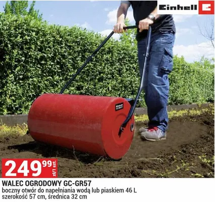Walec ogrodowy GC-GR57 promocja w Merkury Market