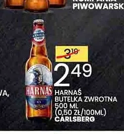 Piwo Harnaś Jasne Pełne promocja w Wafelek