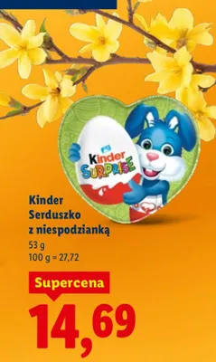 Serduszko z niespodzianką promocja w Lidl
