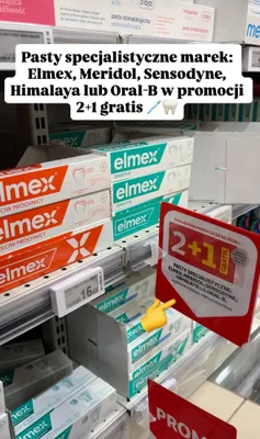 Pasta do zębów  promocja w Auchan