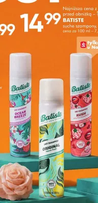 Suchy szampon Batiste Ocean Breeze promocja w Super-Pharm