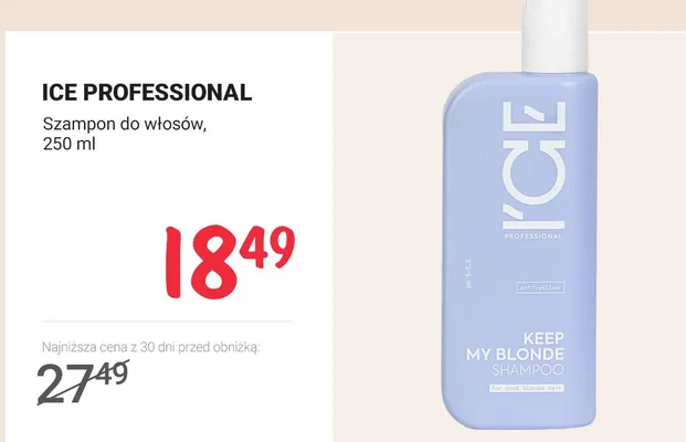 Szampon do włosów promocja w Rossmann