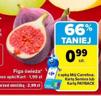 Figa świeża promocja w Carrefour