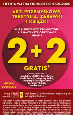 Hity i inspiracje, od 21.03, strona 2 promocja w Biedronka