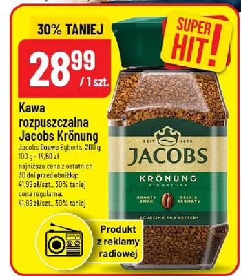 Kawa rozpuszczalna Krönung promocja w POLOmarket