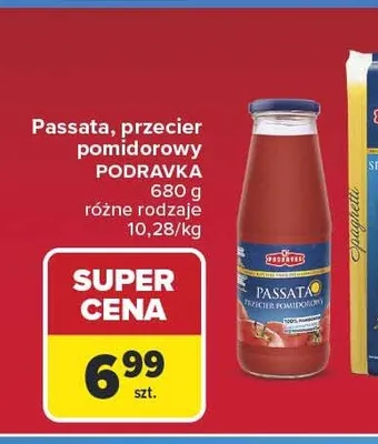 Passata przecier pomidorowy Podravka promocja w Carrefour