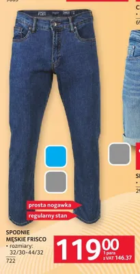 Spodnie męskie Frisco promocja w Selgros