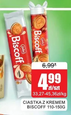 Ciastka z kremem Biscoff promocja w Bingo
