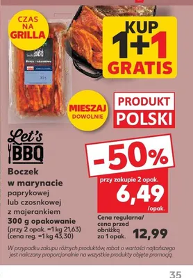Argentyński rostbef Favourites promocja w Kaufland
