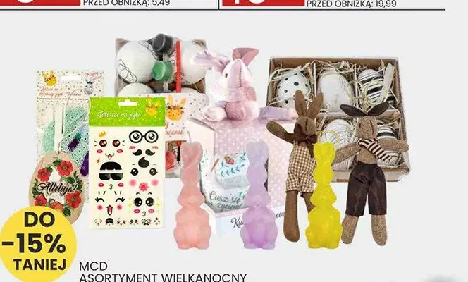 Asortyment wielkanocny promocja w Wafelek