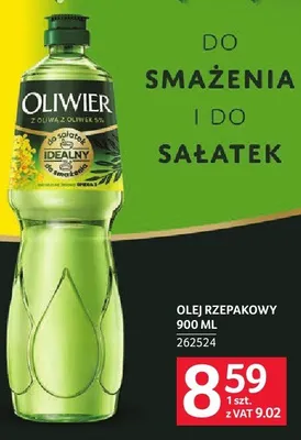 Olej rzepakowy Oliwier promocja w Selgros
