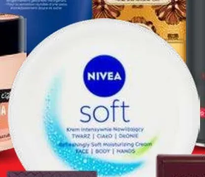 Krem intensywnie nawilżający Nivea Soft promocja w Lidl