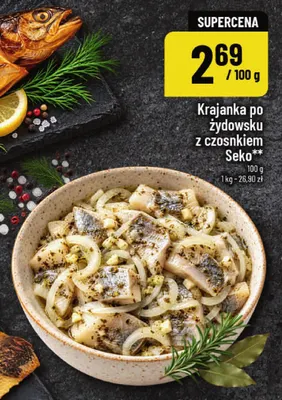 Krajanka po żydowsku z czosnkiem Seko promocja w POLOmarket