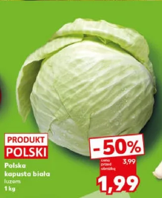 Kapusta biała Kaufland promocja w Kaufland