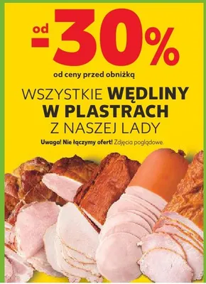 Wszystkie wędliny w plastrach promocja w Kaufland