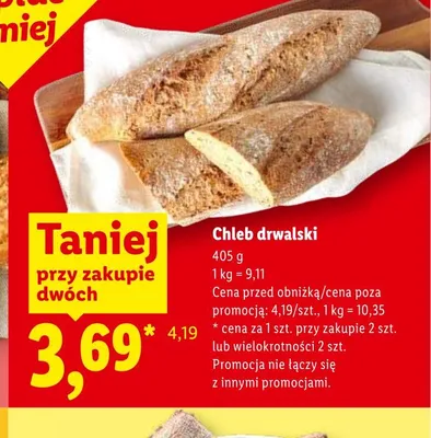 Chleb drwalski promocja w Lidl