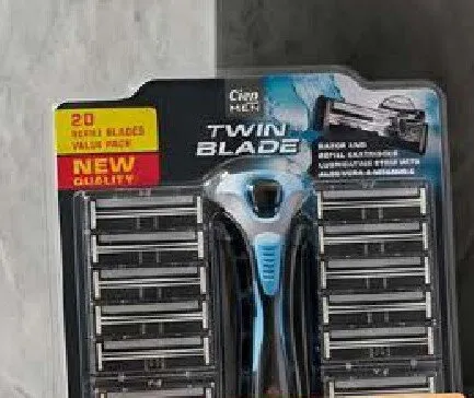 Maszynki do golenia Cien Men Twin Blade 20-pak promocja w Lidl