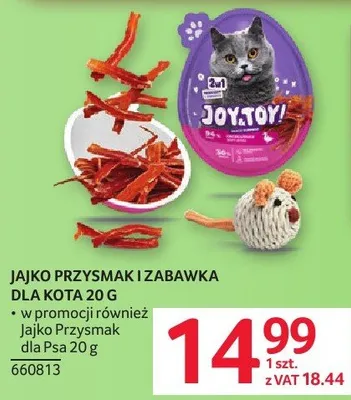 Przysmak/zabawka dla kota promocja w Selgros