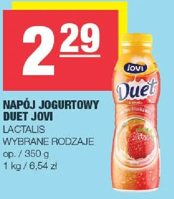 Napój jogurtowy Duet wybrane rodzaje promocja w SPAR