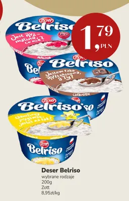 Deser Belriso malina Zott promocja w Market Point