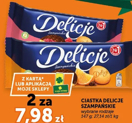 Ciastka szampańskie promocja w ABC