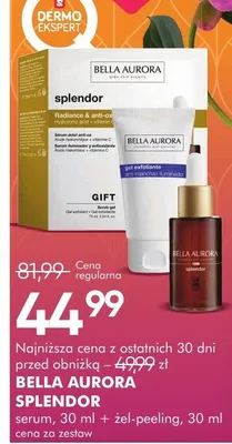 Splendor zestaw serum 30 ml + żel-peeling 30 ml promocja w Super-Pharm