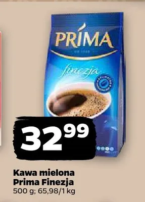 Kawa mielona Prima Finezja promocja w Netto