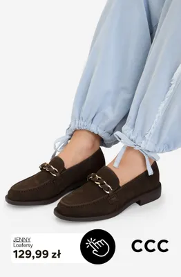 Loafersy Jenny promocja w CCC