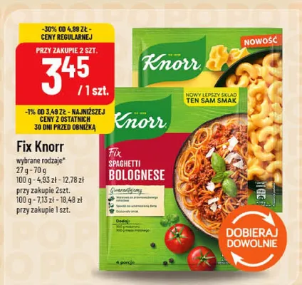 Fix Spaghetti Bolognese promocja w POLOmarket