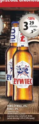 Piwo Żywiec białe z nutą maliny promocja w Arhelan