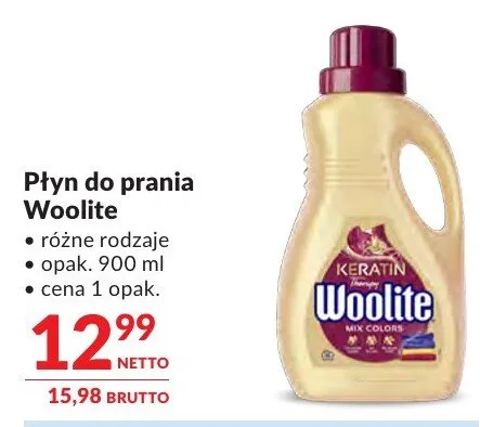 Płyn do prania Woolite promocja w Makro