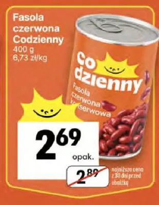 Fasola czerwona Codzienny promocja w Delikatesy Centrum
